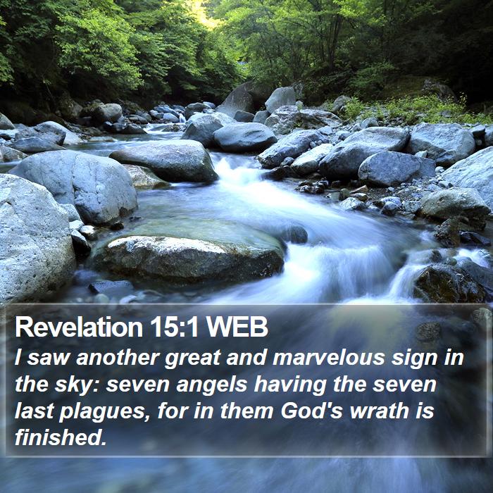 Revelation 15:1 WEB Bible Study