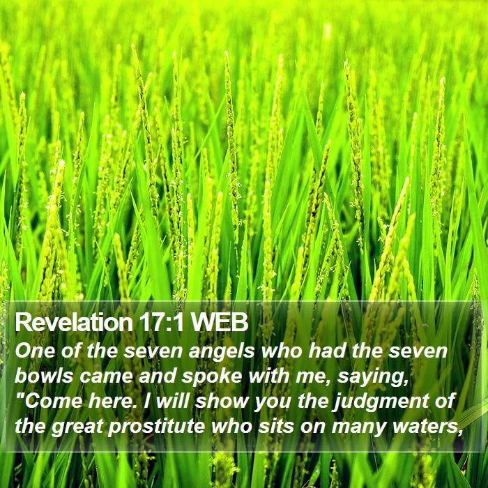 Revelation 17:1 WEB Bible Study