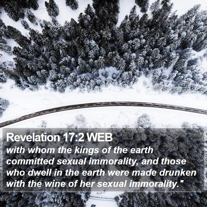 Revelation 17:2 WEB Bible Study