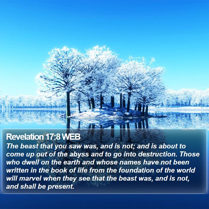 Revelation 17:8 WEB Bible Study