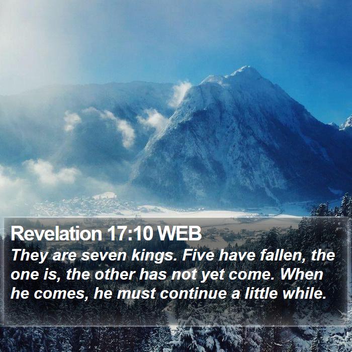 Revelation 17:10 WEB Bible Study