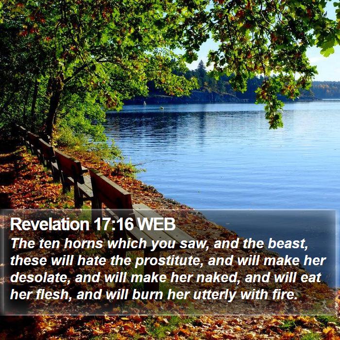 Revelation 17:16 WEB Bible Study