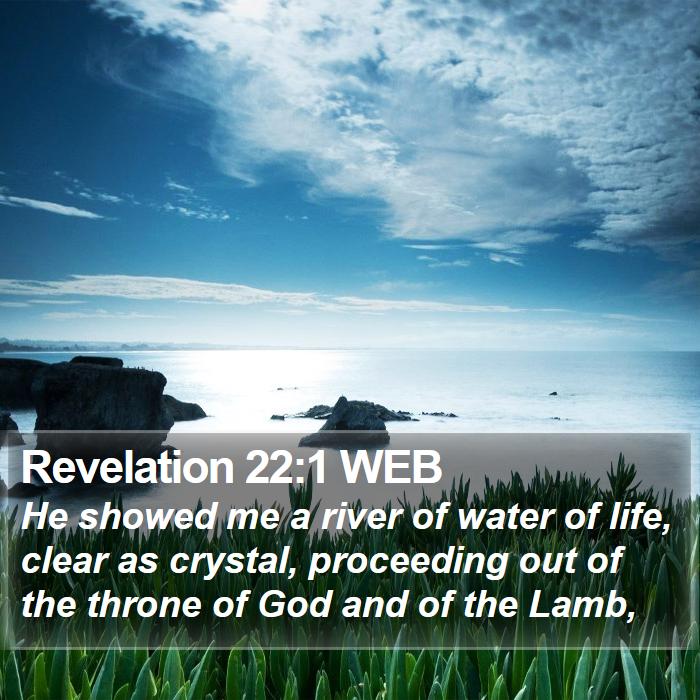 Revelation 22:1 WEB Bible Study